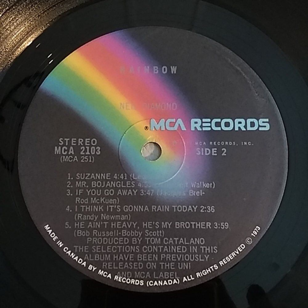 Neil Diamond - Rainbow LP - Picture 4 of 4